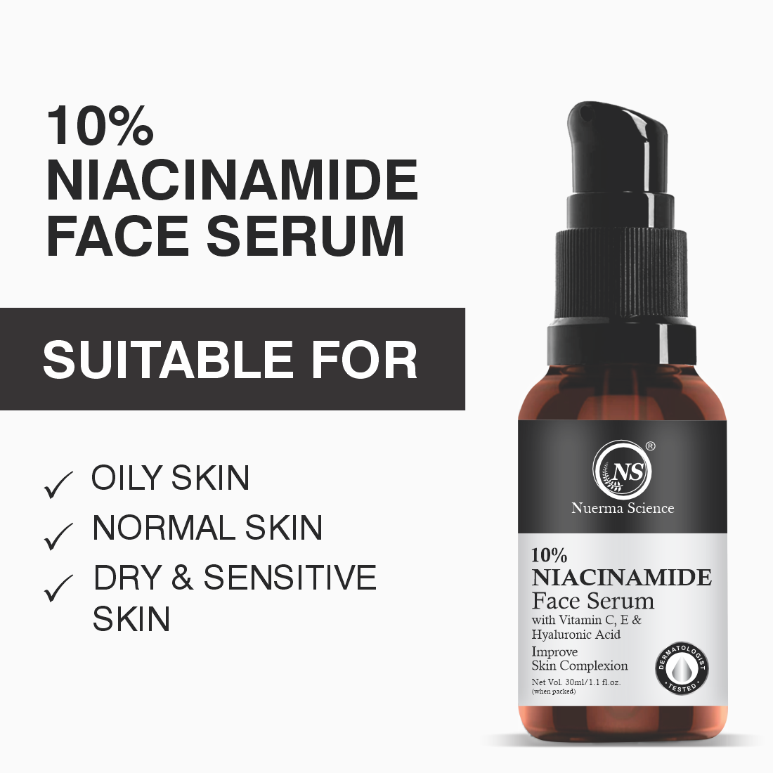 Nuerma Science 10% Niacinamide Serum (30 Ml)