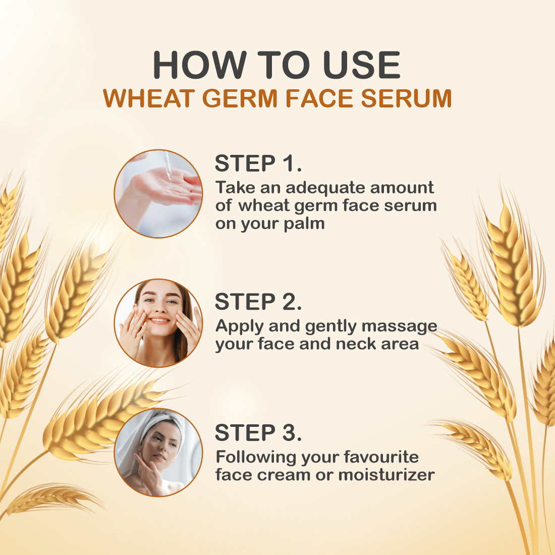 Nuerma Science Wheatgerm Face Serum For Skin Hydration (30 Ml)