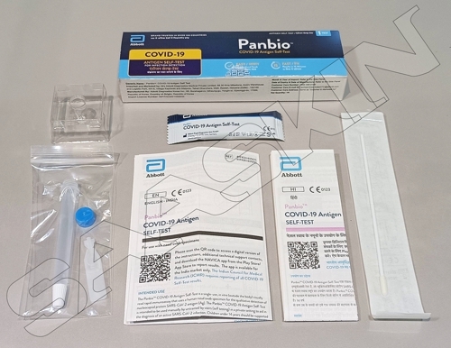 Abbott Panbio Covid-19 Antigen Self-test - Single-use Nasal Swab Device | In Vitro Immunoassay For Sars-cov-2 Detection