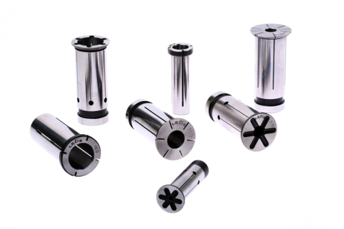 Hydrogrip Reduction Sleeve And Straight Collet - Color: Silver