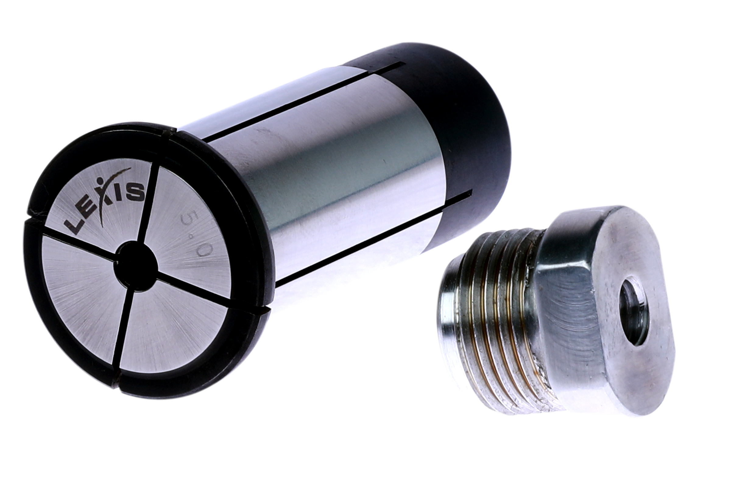 Hydrogrip Reduction Sleeve And Straight Collet - Color: Silver