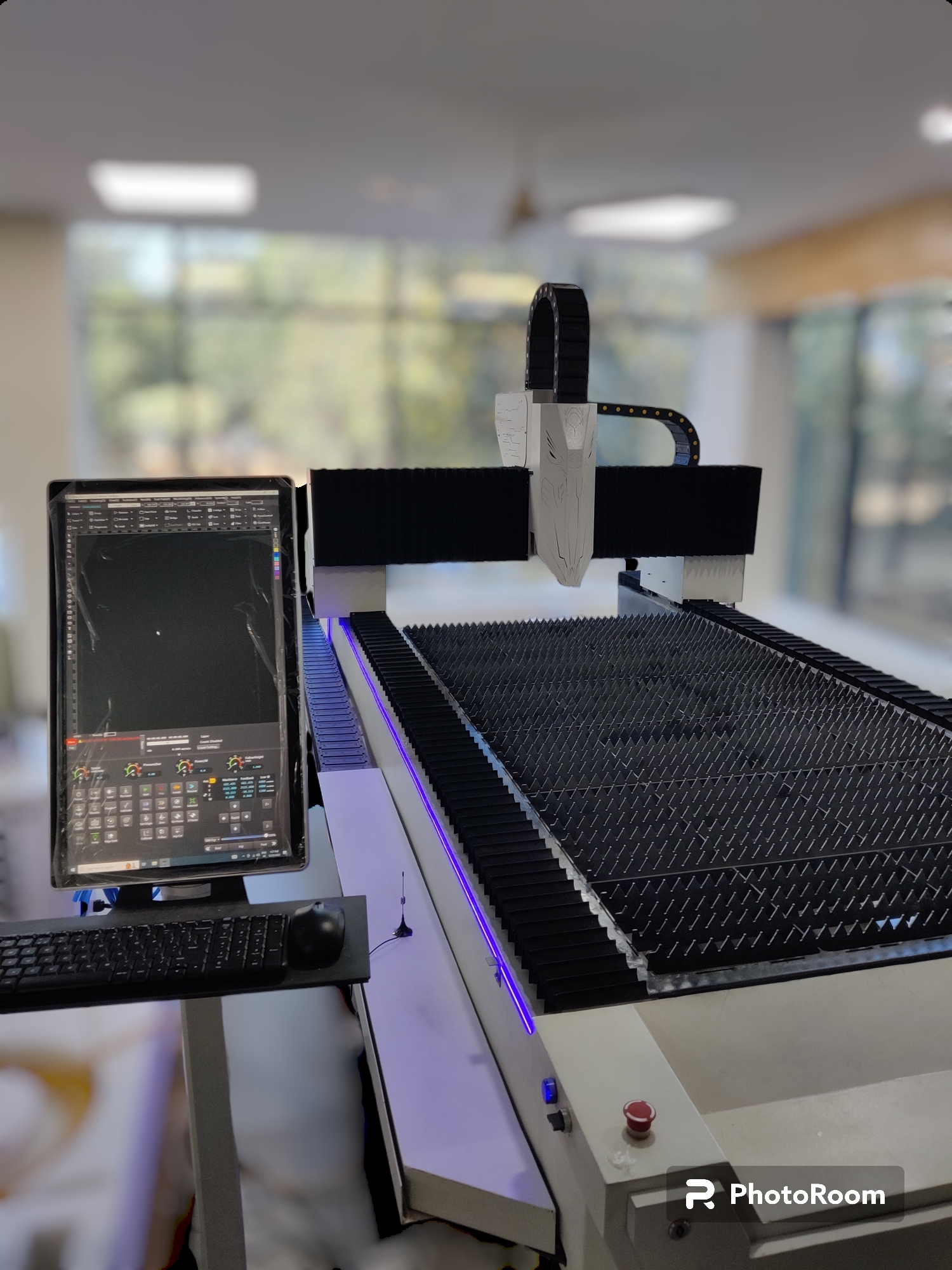 Automatic 1000 W Cnc Laser Cutting Machine