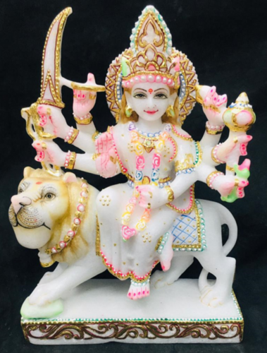 मार्बल दुर्गा प्रतिमा -