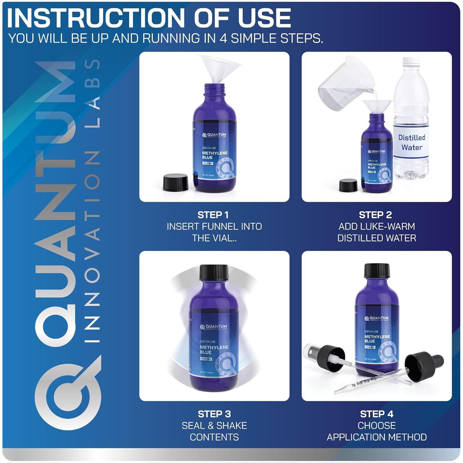 Quantum Innovation Labs, Methylene Blue Powder