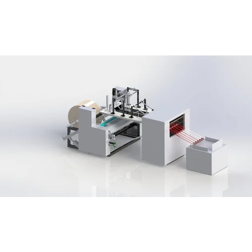 खरीदारी बैग बनाने के लिए अद्वितीय ट्यूब फॉर्मिंग मशीन