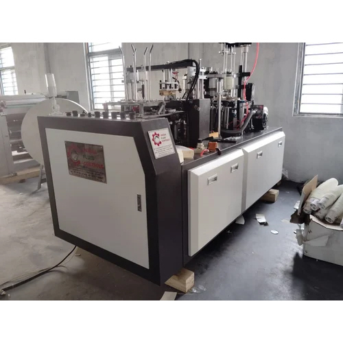 पूर्ण स्वचालित पेपर कप बनाने की मशीन - यूनिक फ्लूइड कंट्रोल्स