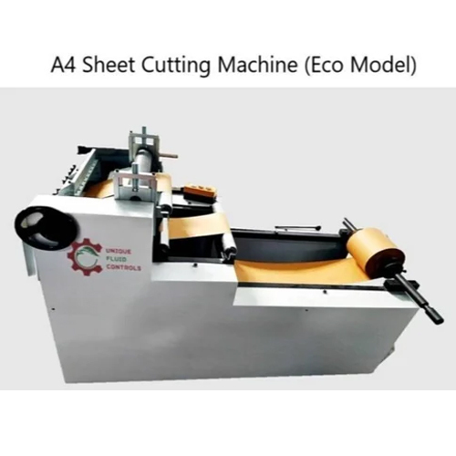 तीन चरण स्वचालित A4 शीट काटने की मशीन