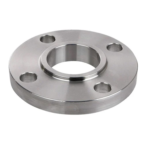 Stainless Steel Flanges - Round Shape, Silver Color | 1 Year Warranty, Reliable Quality