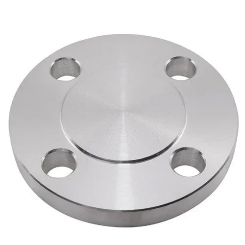 SS 310 Flanges - Stainless Steel, Round Plate Flange , Silver Color, 1 Year Warranty