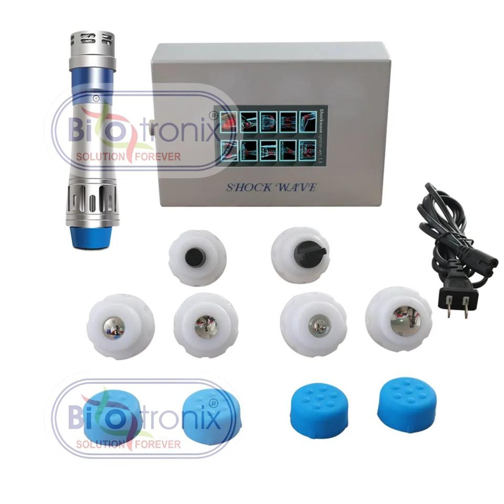 Portable Digital Touch Screen Treatment Physiotherapy Electromagnetic Eswt