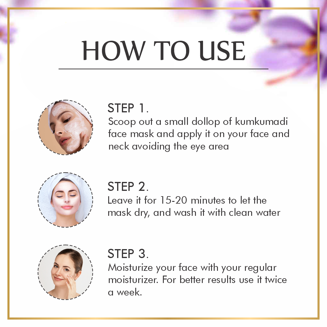 Nuerma Science Kumkumadi (Saffron) Face Mask For Glowing, Radiant (100gm)