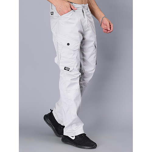 Washable 1604 White Cargo Pant