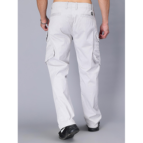 Washable 1604 White Cargo Pant
