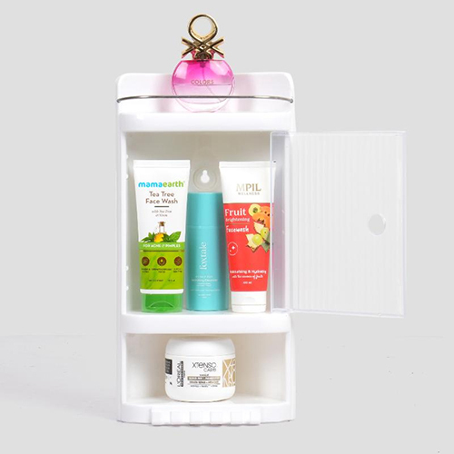 प्राइम डीएक्स सफेद बाथरूम कैबिनेट