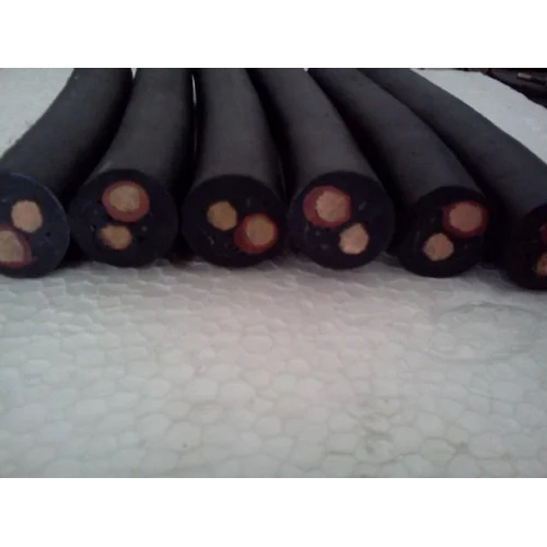 Polychloroprene Rubber Cables - 100 Meters, Copper Conductors, Oil and Chemical Resistant, Heavy-Duty Performance