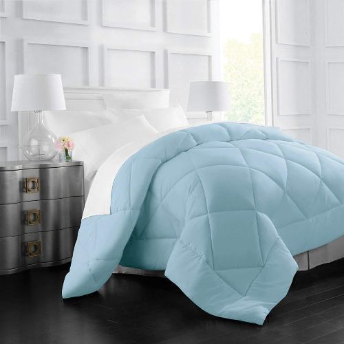 Soft Microfiber Filling Luxury Comforter - Material: 100% Cotton