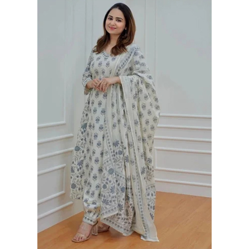 Washable Printed Viscose Rayon Salwar Set Women