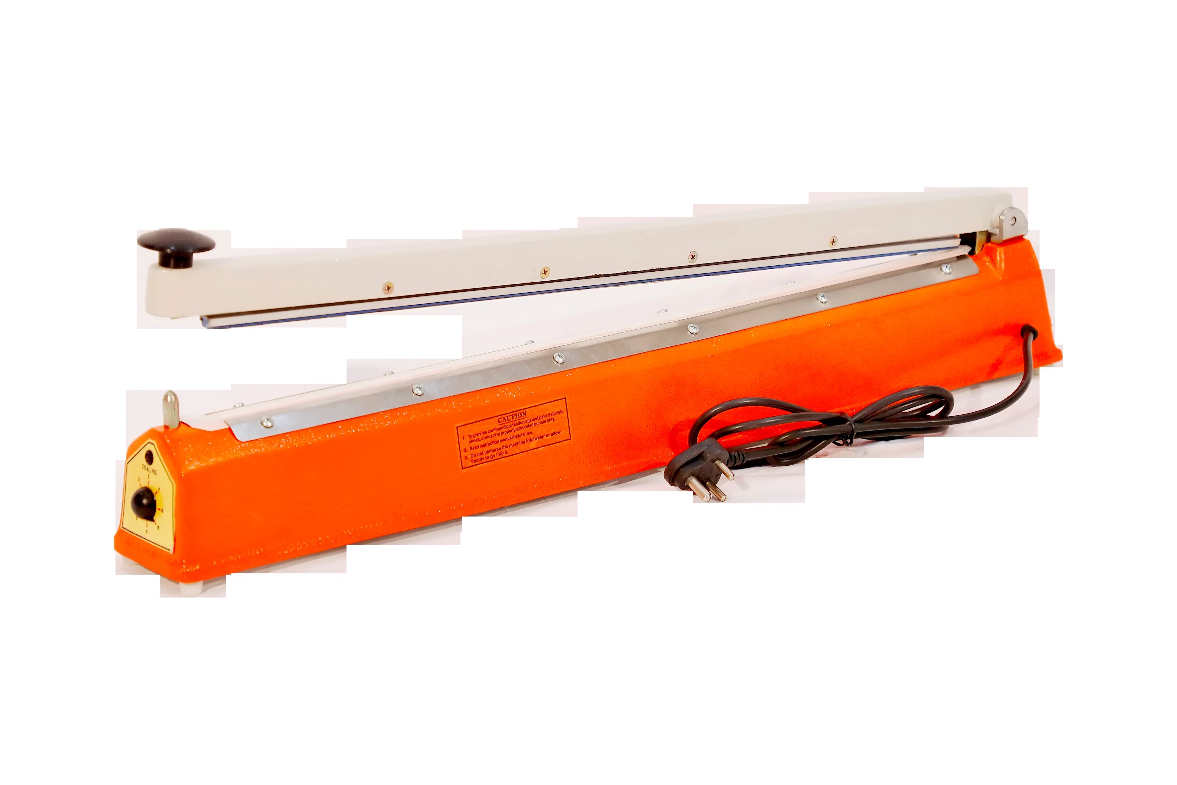 Hand Sealer Impulse Type - Color: Orange