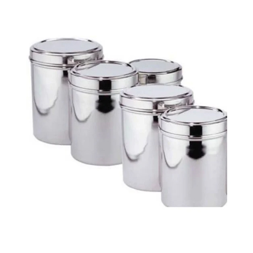 Stainless Steel Mirror Container - Durable Stainless Steel, Polished ...