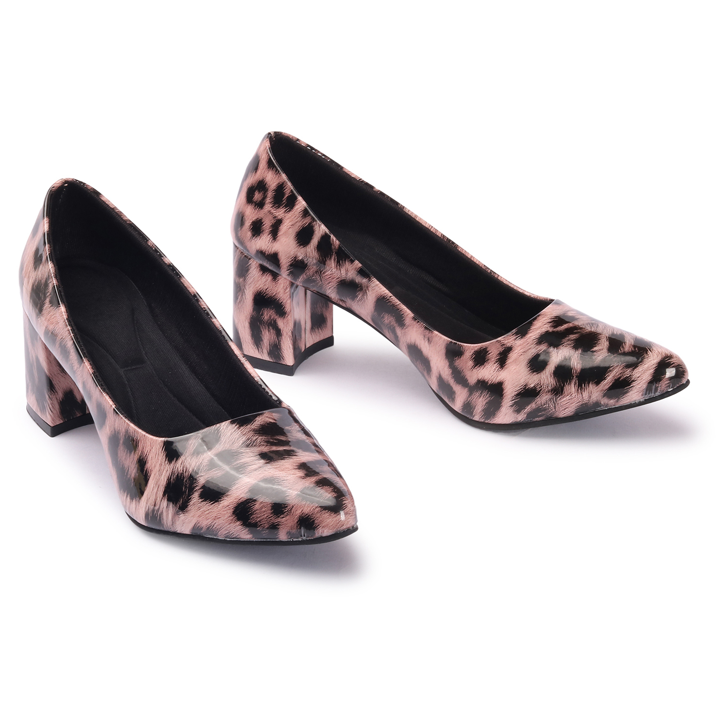 Ladies Fancy High Heel Bellies - Eva Upper, Size 37-42 | Tan & Black, High Heel Type, No Fade Feature, Suitable For Any Season