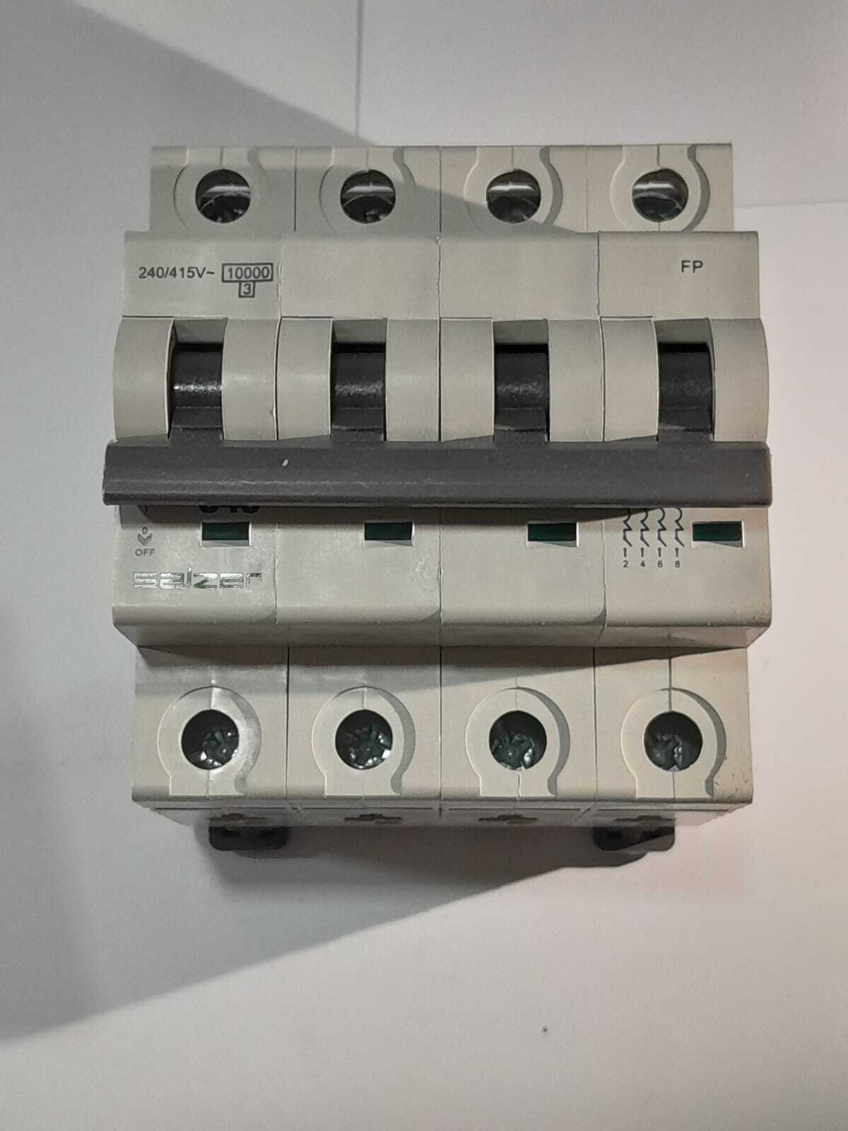 Mcb 40a 4pole Mxfpc400 - Salzer