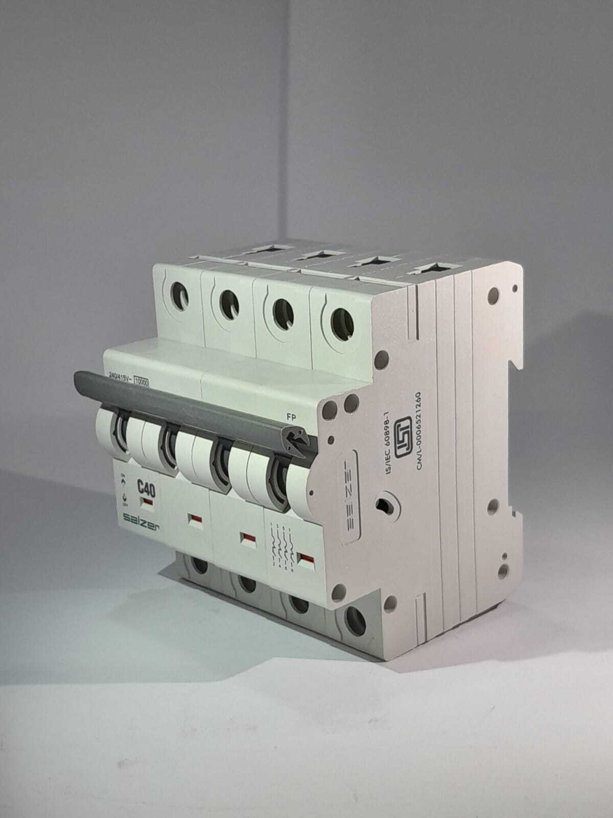 Mcb 40a 4pole Mxfpc400 - Salzer
