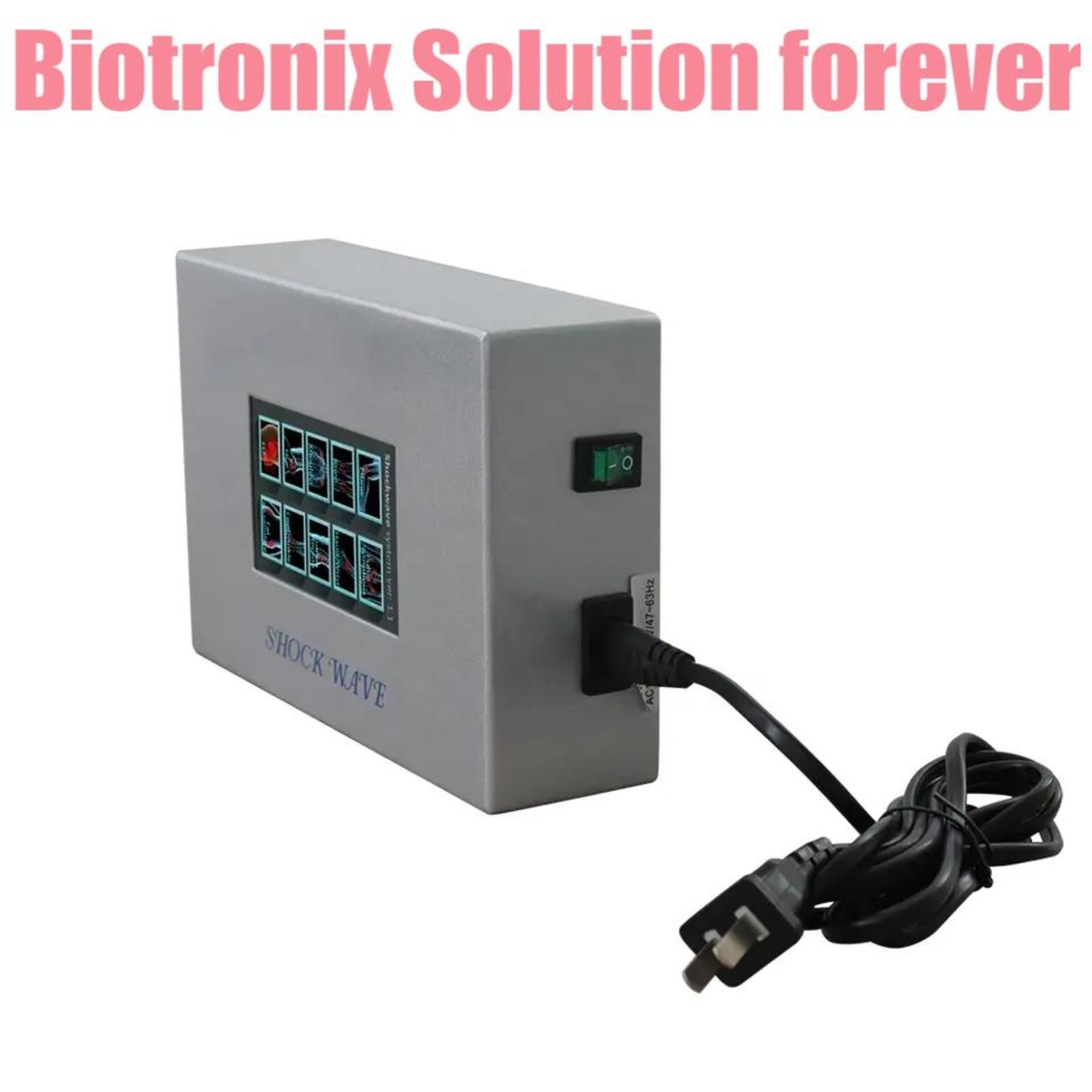 Focused Shockwave Therapy Multifunctional Extracorporeal Shockwave Device Ed & Pain Relief - Abs Material, 350w Power, Touch Screen Control | Enhanced Blood Circulation, Adjustable Intensity And Frequency, 7 Applicator Tips