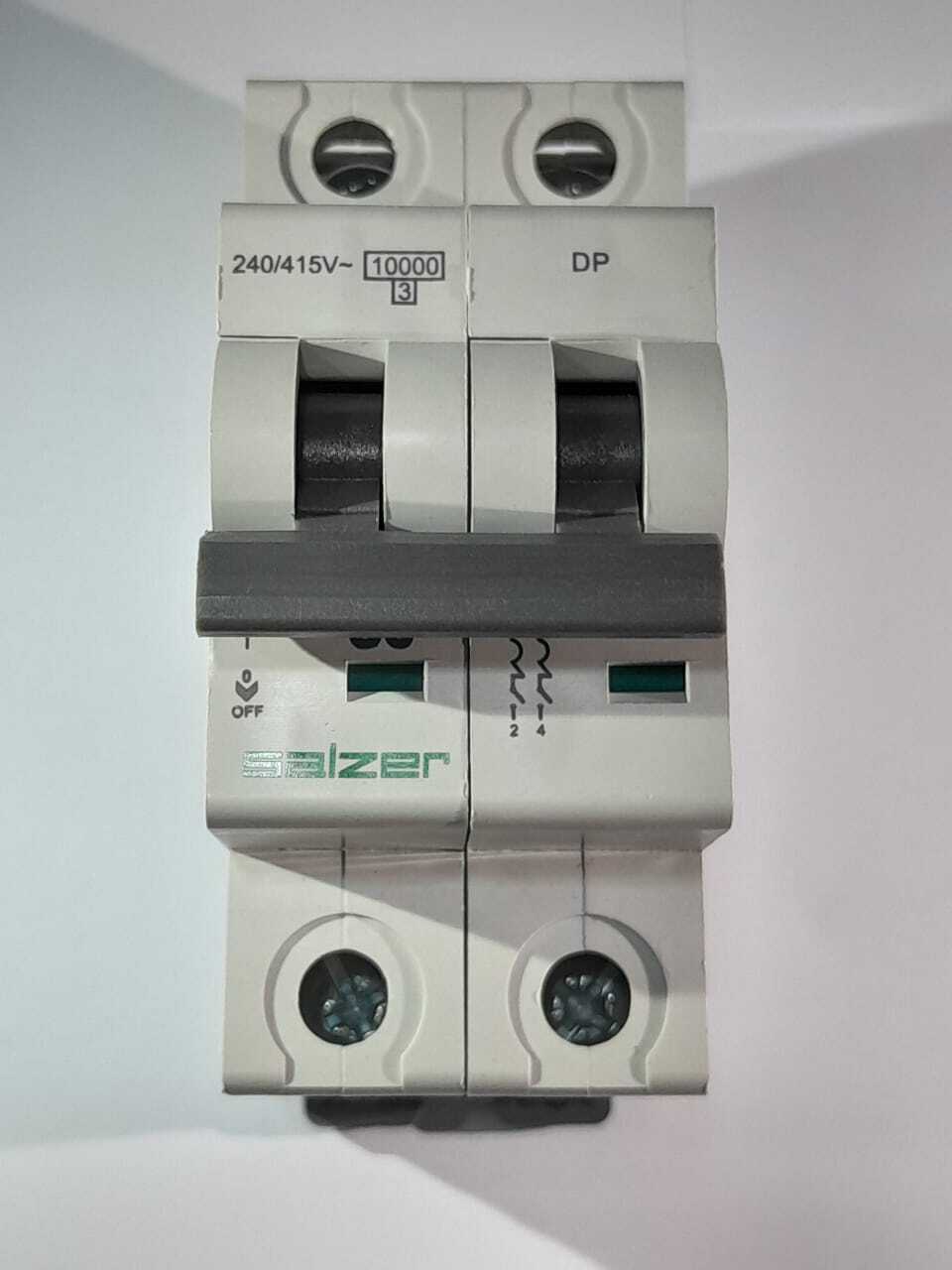 Mcb 10a 2pole Mxdpc100 - Salzer
