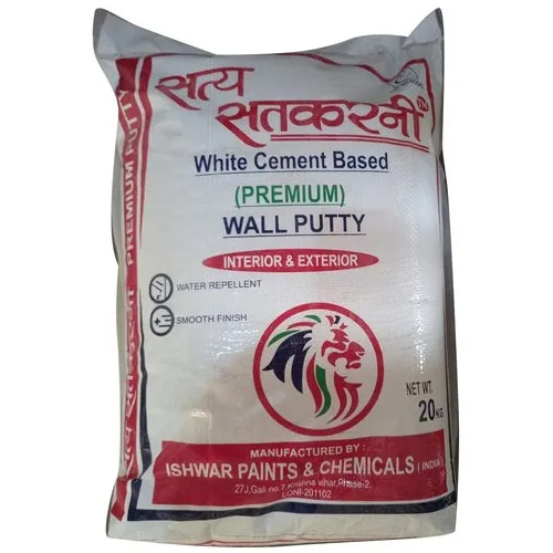 Powder 20Kg White Cement Based Wall Putty