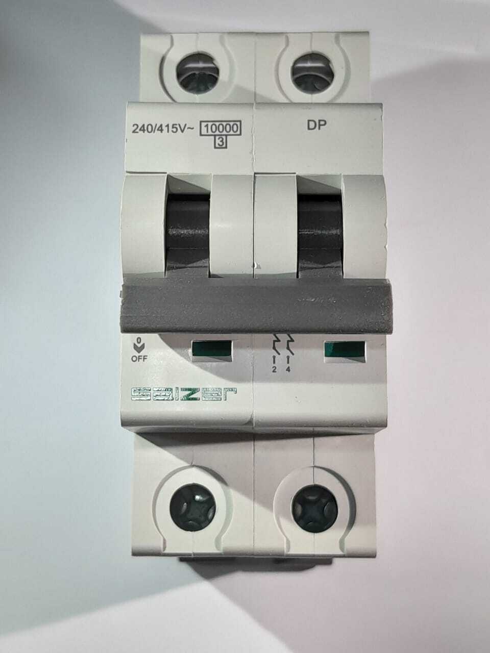 Mcb - 16a 2 Pole | High Short Circuit Breaking Capacity 10 Ka, Flame Retardant Material, Ip 20 Protection, Silver Graphite Contacts, Supports Busbar & Cable Connectivity