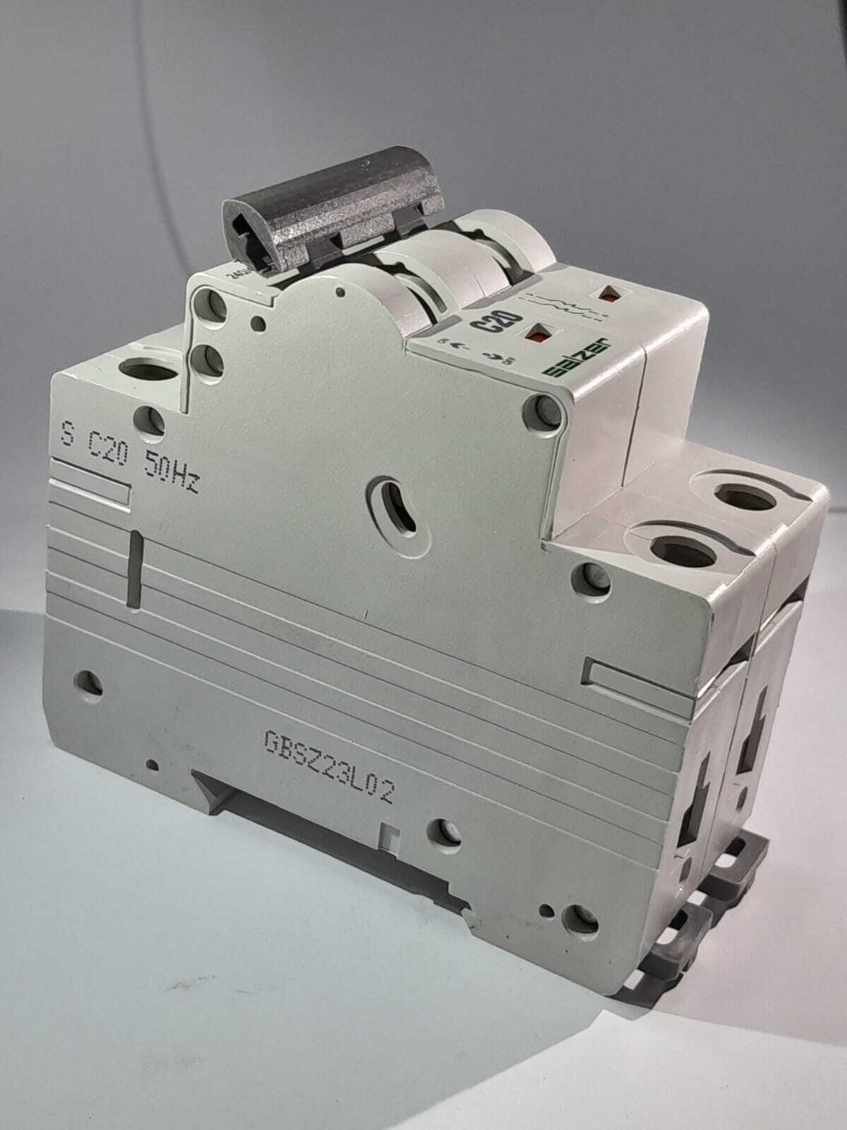Mcb 20a 2pole Mxdpc200 - Salzer