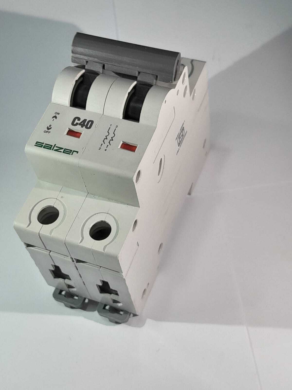 Mcb 40a 2pole Mxdpc400 - Salzer