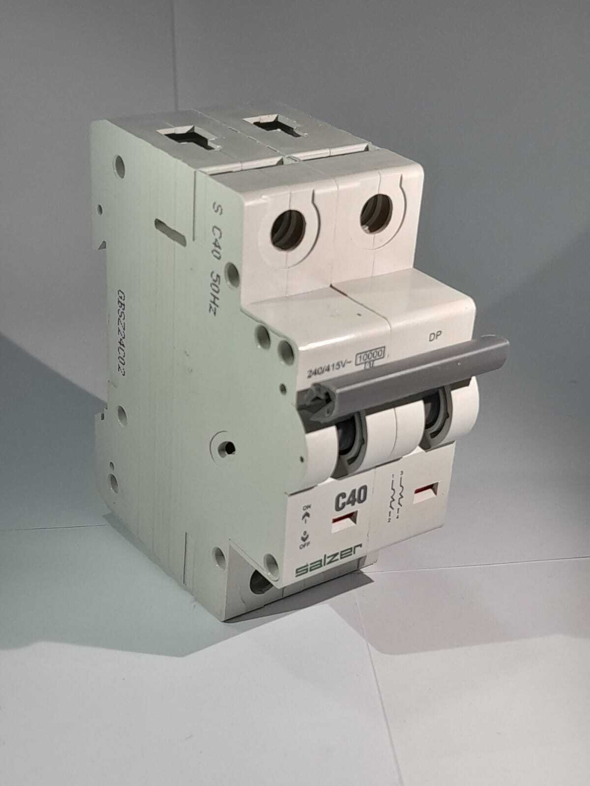 Mcb 40a 2pole Mxdpc400 - Salzer