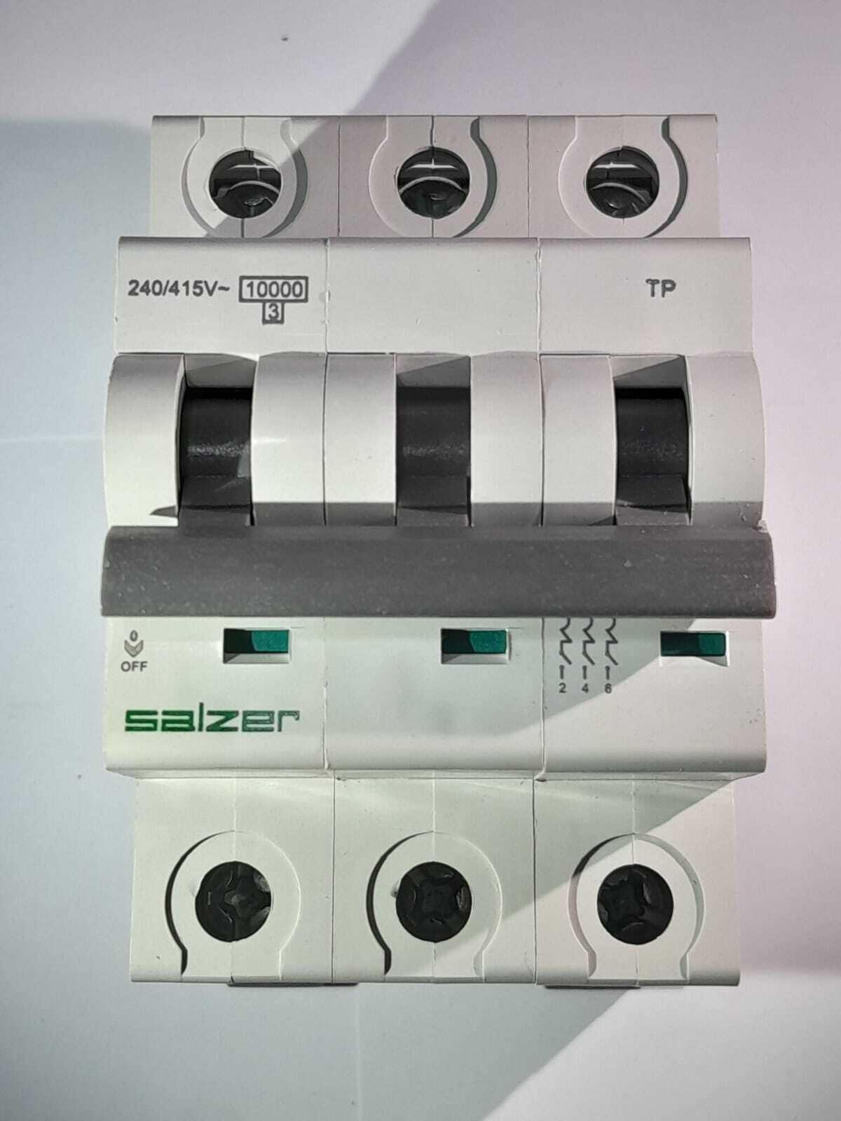 Mcb 25a 3pole Mxtpc250 - Salzer