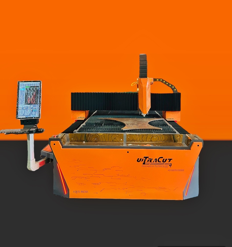 Automatic 6000 X 2000 Fiber Metal Laser Cutting Machine