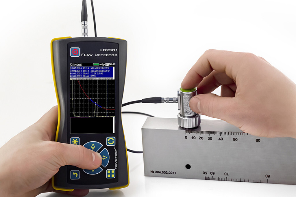 Ultrasonic Flaw Detector Ud2301 - Color: Yellow