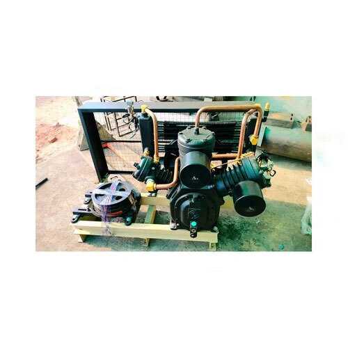 पूर्णतः वायु ठंडा उच्च दबाव आधार प्लेट माउंटेड कंप्रेसर