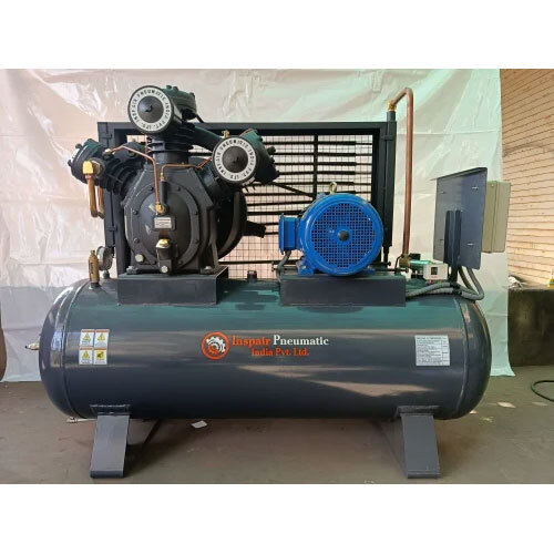 Black 20 Hp Fully Air Cooled Compressor