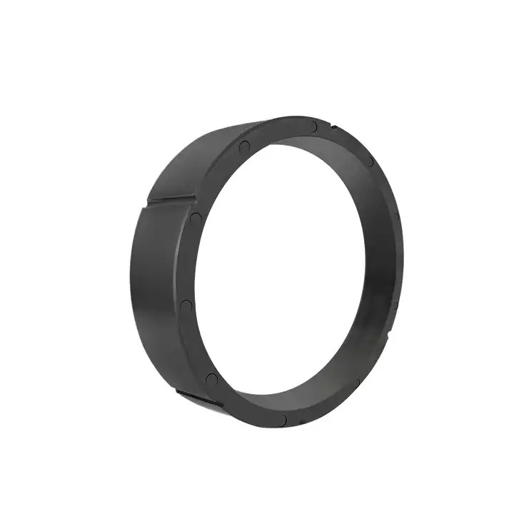10 Poles Bonded Ferrite Ring Magnet For Bldc Ceiling Fans - Color: Black