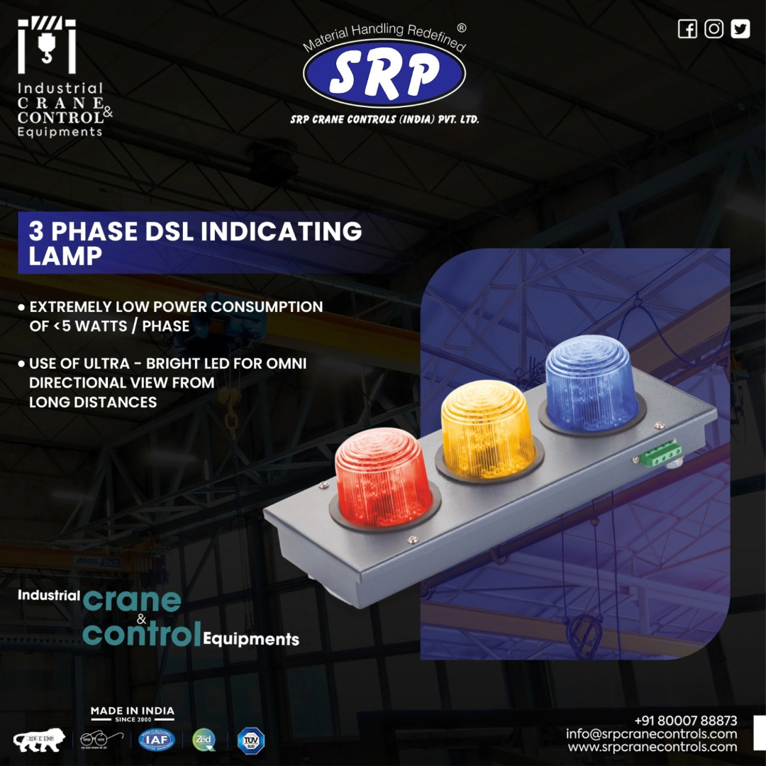 Dsl Indicating Lamp By Srp Crane Controls (India) Pvt. Ltd.