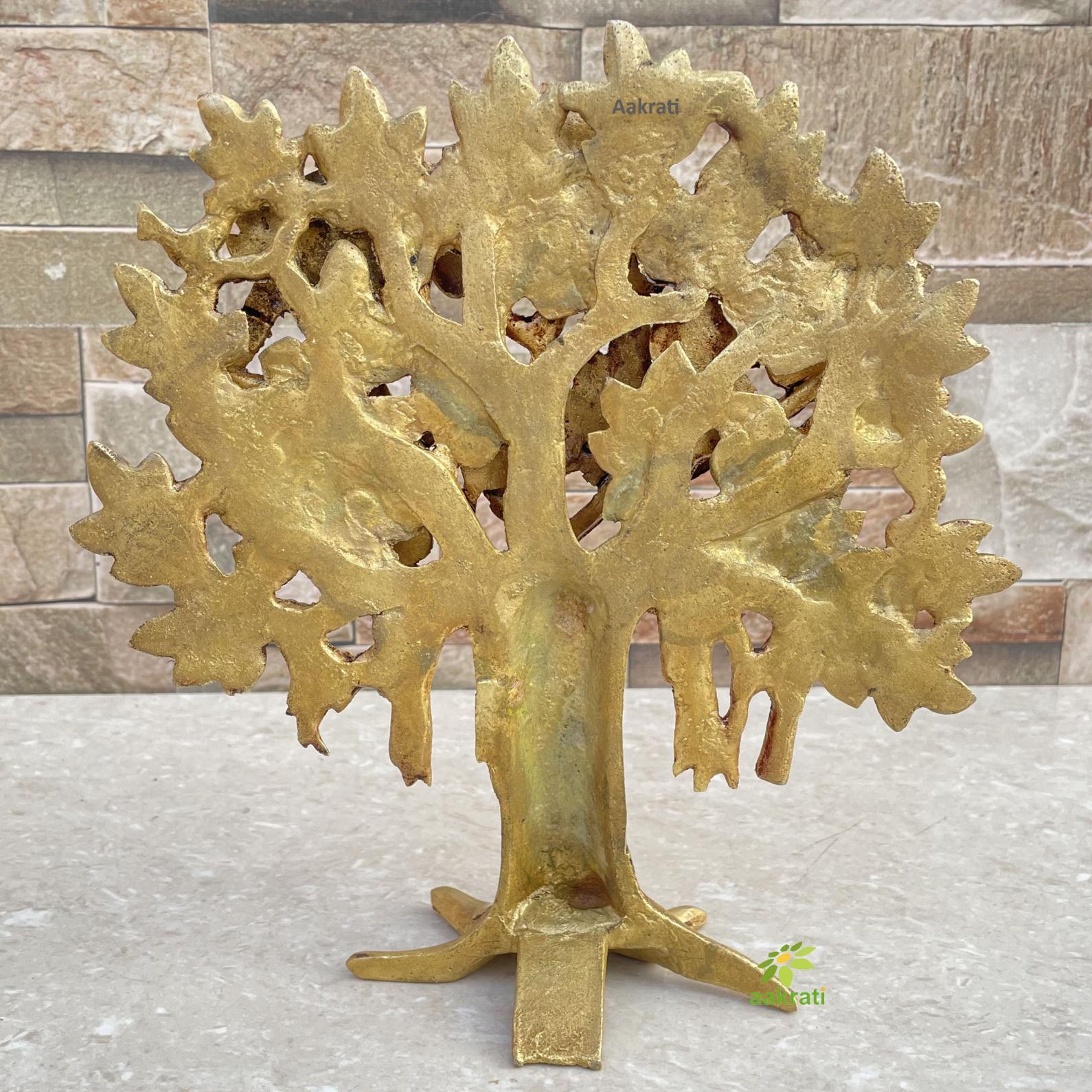 "Tree On Wall, Door In Home, Office, House, Resorts Made In Brass Metal Unique Gift Craft By Aakrati "