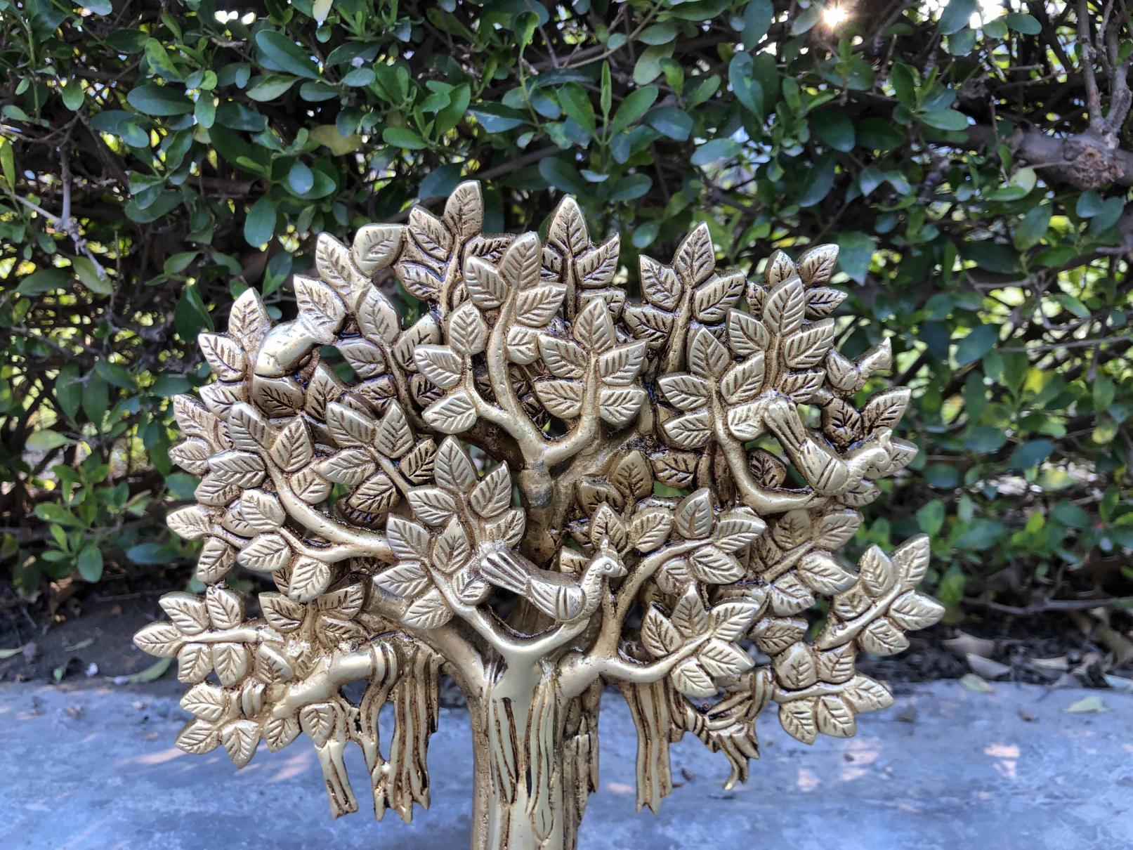 "Tree On Wall, Door In Home, Office, House, Resorts Made In Brass Metal Unique Gift Craft By Aakrati "