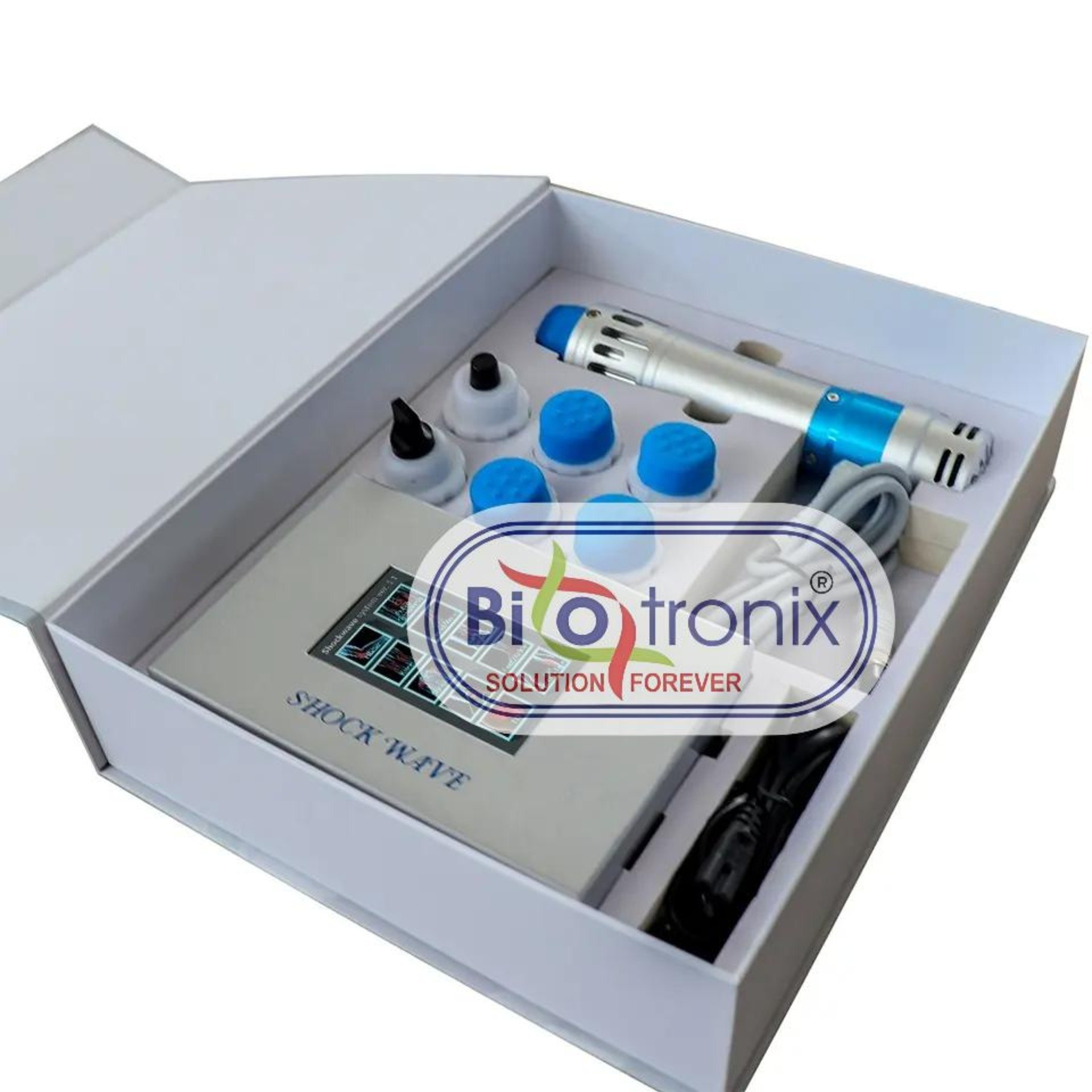Shockwave Therapy Machine Sw18 Model, For Hospital Portable Digital Pain Relief Device - Frequency Range: 1-16