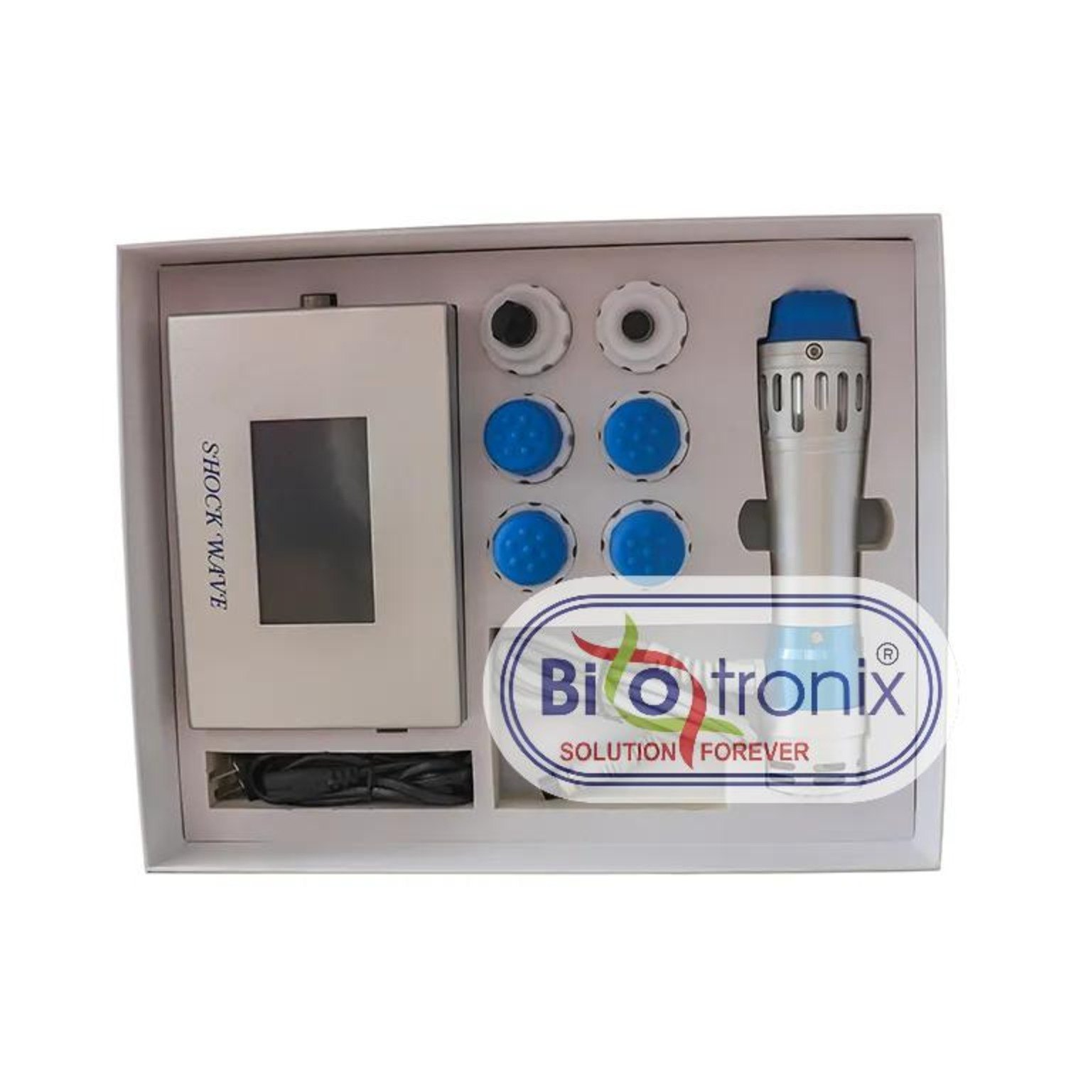 Shockwave Therapy Machine Sw18 Model, For Hospital Portable Digital Pain Relief Device - Frequency Range: 1-16
