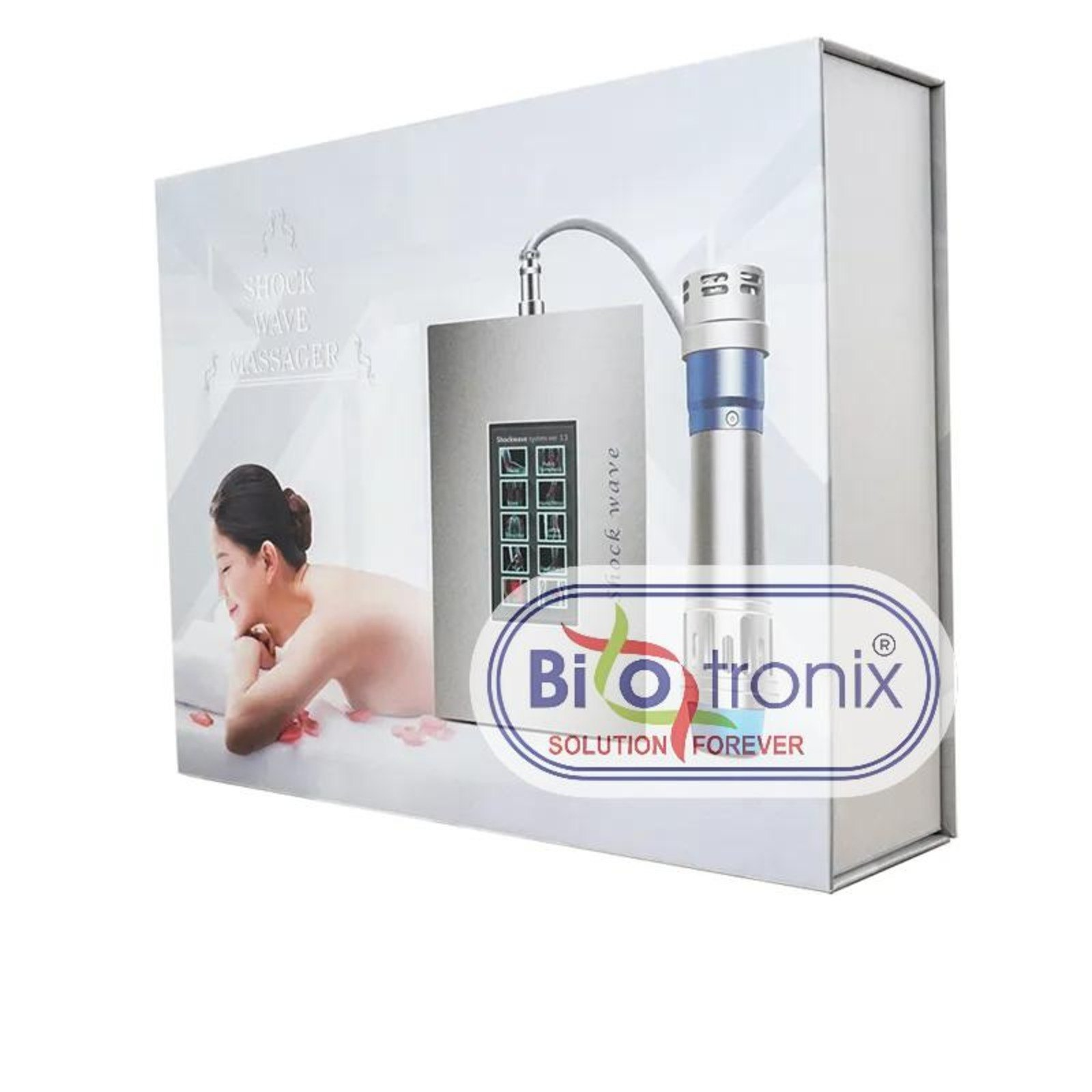 Shockwave Therapy Machine Sw18 Model, For Hospital Portable Digital Pain Relief Device - Frequency Range: 1-16