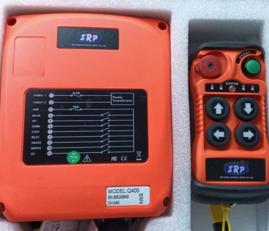 Robushtech Wireless Radio Remote Control 8+2 Double Speed