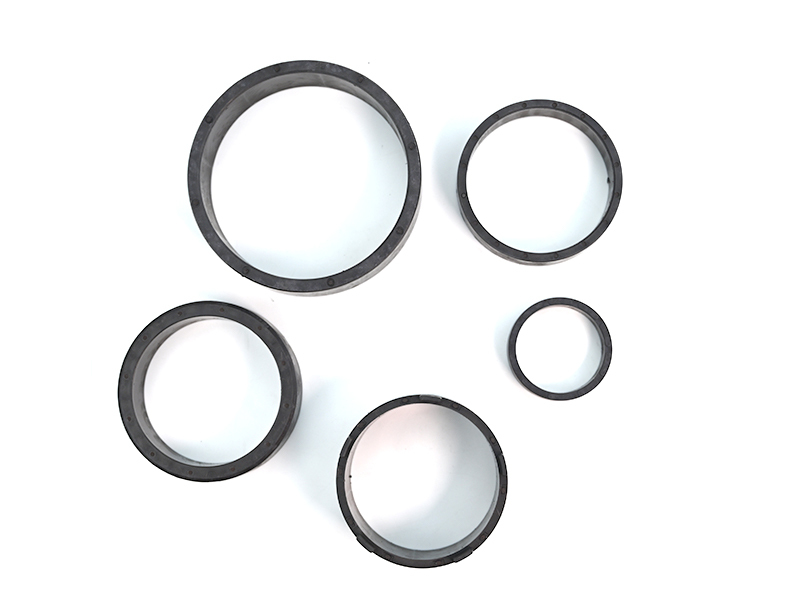 Black Bldc Ceiling Fan Permanent Magnet Bonded Ferrite Ring Magnet For Sale
