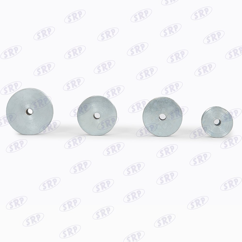 Pulley Wheels - Durable Plastic, 5-inch Diameter, Precision-engineered For Efficient Load Management