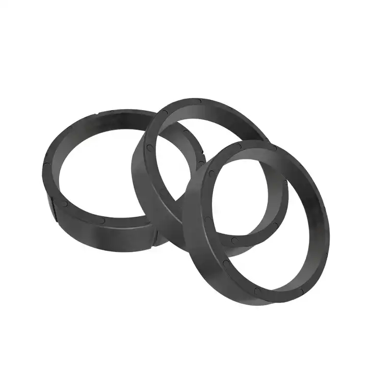 High Performance 16 Poles Bonded Ferrite Ring Magnet For Bldc Motor - Color: Black
