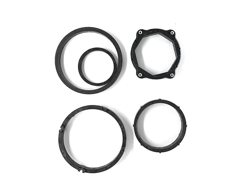 Bldc Ceiling Fans Permanent Magnets 16 Poles Bonded Ferrite Ring Magnet - High Performance Ferrite, 152x133.3x22mm, Black | Smooth Surface, Low Noise, 356g Weight